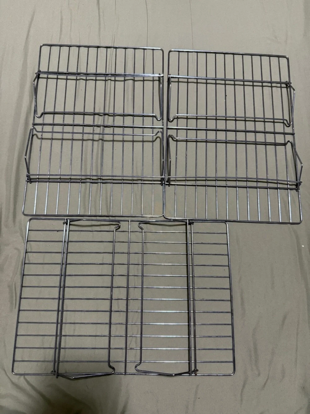 - Set of 3 Cooling grid oh for baking